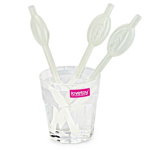 Glow in the Dark Pussy Straws - Pack of 9 Glow in the Dark Pussy Straws - Pack of 9