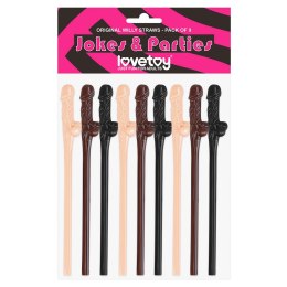 ORIGINAL WILLY STRAWS - PACK OF 9