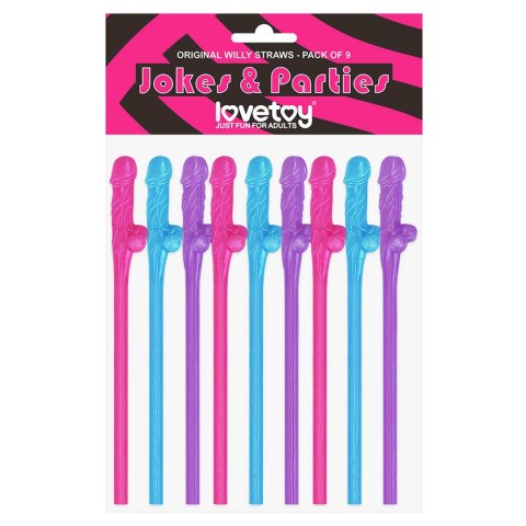 Original Willy Straws - Pack of 9 Original Willy Straws - Pack of 9