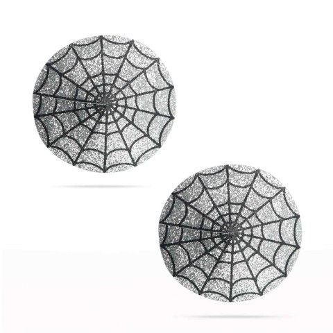 REUSABLE SPIDER GLITTERING SEXY NIPPLE PASTIES REUSABLE SPIDER GLITTERING SEXY NIPPLE PASTIES
