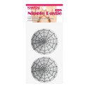 REUSABLE SPIDER GLITTERING SEXY NIPPLE PASTIES