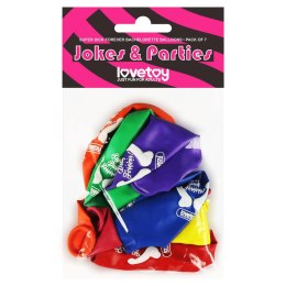 SUPER DICK FOREVER BACHELORETTE BALLOONS(PACK OF 7)