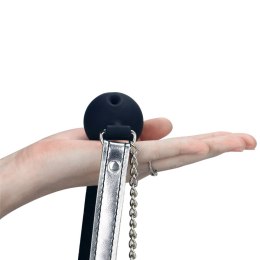 BREATHABLE BALL GAG WITH NIPPLE CLAMP