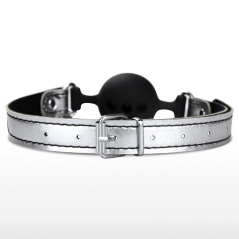 BREATHABLE BALL GAG WITH NIPPLE CLAMP BREATHABLE BALL GAG WITH NIPPLE CLAMP