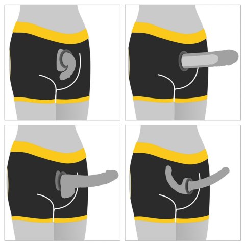 HORNY STRAPON SHORTS (28 - 32 INCH WAIST) HORNY STRAPON SHORTS (28 - 32 INCH WAIST)