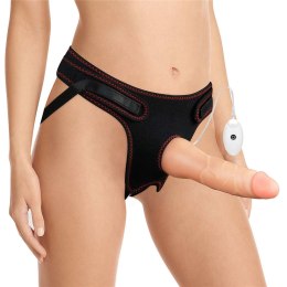 VIBRATING EASY STRAPON SET 7.5''