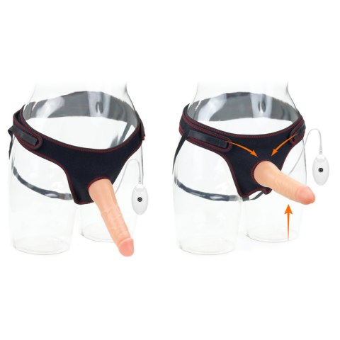 VIBRATING EASY STRAPON SET 7.5'' VIBRATING EASY STRAPON SET 7.5''