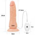 VIBRATING EASY STRAPON SET 7.5''