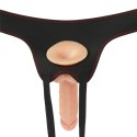 VIBRATING EASY STRAPON SET 7.5''