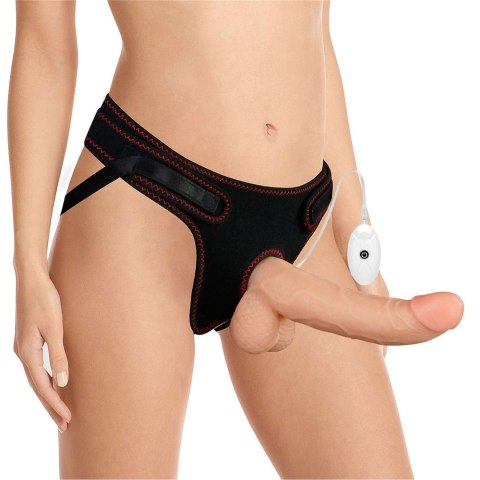 Vibrating Easy Strapon Set 8.5'' Vibrating Easy Strapon Set 8.5''