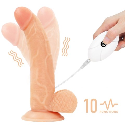 Vibrating Easy Strapon Set 8.5'' Vibrating Easy Strapon Set 8.5''