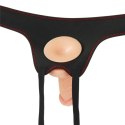 Zestaw Easy Strap-on z wibracjami 18 cm Lovetoy