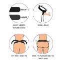 STRAP-ON ZESTAW DILDO PENIS Z WIBRACJAMI 10 TRYBÓW