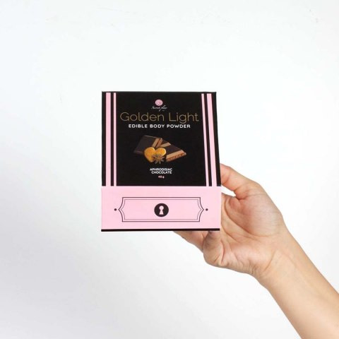 APHRODISIAC CHOCOLATE EDIBLE POWDER & FEATHER TICKLER KIT COD. APHRODISIAC CHOCOLATE EDIBLE POWDER & FEATHER TICKLER KIT COD.