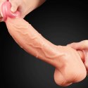10" DUAL LAYER PLATINUM SILICONE COCK