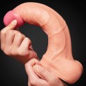 10" DUAL LAYER PLATINUM SILICONE COCK