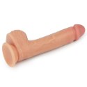 8.5" DUAL LAYERED SILICONE ROTATING NATURE COCK LIAM