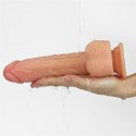8.5" DUAL LAYERED SILICONE ROTATING NATURE COCK LIAM