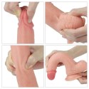 8'' DUAL LAYERED PLATINUM SILICONE COCK