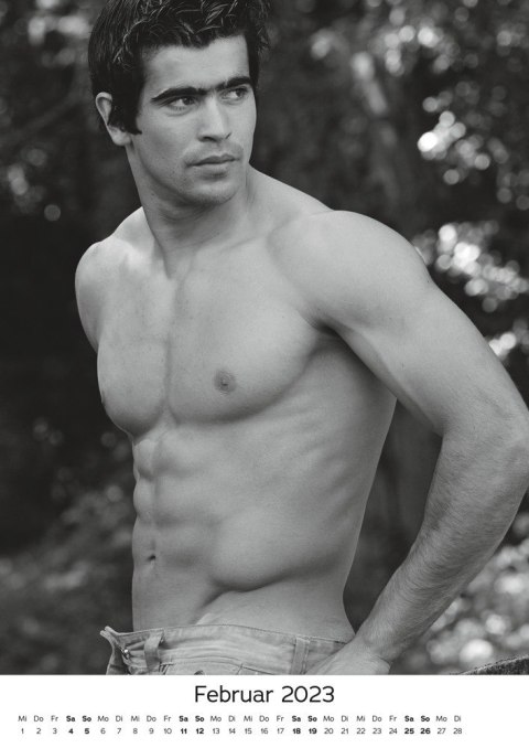 Kalendarz Pin-up Soft Men 2023 - opakowanie 10szt.