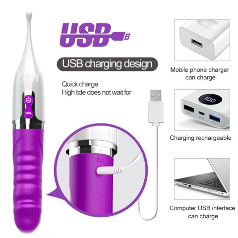 STIMULATOR CLITORIS, USB MAGNETIC CHARGING, 7 FREQUENCY VIBRATION STIMULATOR CLITORIS, USB MAGNETIC CHARGING, 7 FREQUENCY VIBRATION
