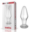 4.3" GLASS ROMANCE CLEAR