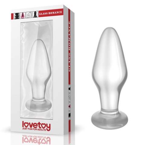 4.3" GLASS ROMANCE CLEAR 4.3" GLASS ROMANCE CLEAR