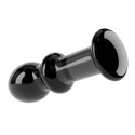4.5" GLASS ROMANCE BLACK