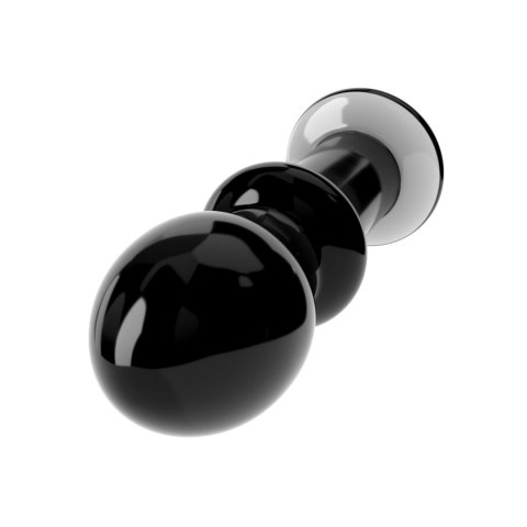 4.5" GLASS ROMANCE BLACK 4.5" GLASS ROMANCE BLACK