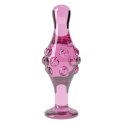 4.5" GLASS ROMANCE PINK