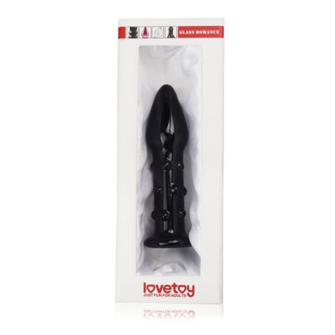 5.5" GLASS ROMANCE BLACK 5.5" GLASS ROMANCE BLACK