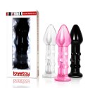 5.5" GLASS ROMANCE BLACK