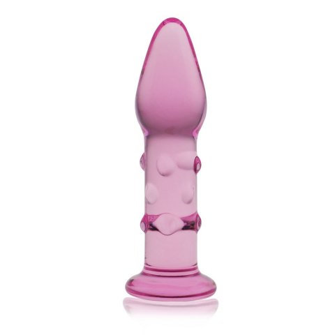 5.5" GLASS ROMANCE PINK 5.5" GLASS ROMANCE PINK