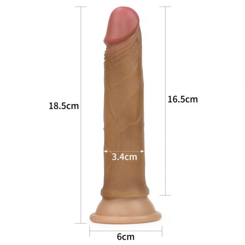 7'' Dual layered Platinum Silicone Cock 7'' Dual layered Platinum Silicone Cock