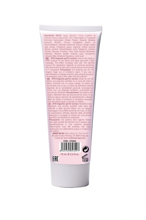 BTB ORGASMIC GEL 100ML BTB ORGASMIC GEL 100ML