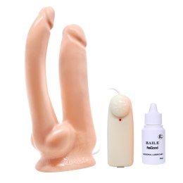 BAILE- BRAVE HER WITH TWO CUNS, VIBRATION SUCTION BASE