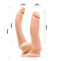 BAILE- BRAVE HER WITH TWO CUNS, VIBRATION SUCTION BASE