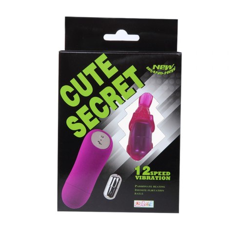 BAILE- CUTE SECRET, 12 VIBRATION FUNCTIONS BAILE- CUTE SECRET, 12 VIBRATION FUNCTIONS