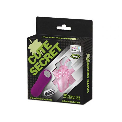 BAILE- CUTE SECRET, 12 VIBRATION FUNCTIONS BAILE- CUTE SECRET, 12 VIBRATION FUNCTIONS