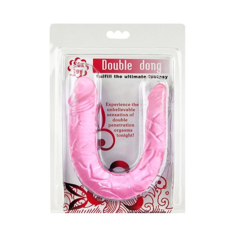 SOLIDNE DILDO PODWÓJNA PENETRACJA WAGINALNO ANALNY BAILE- DOUBLE DONG PINK SOLIDNE DILDO PODWÓJNA PENETRACJA WAGINALNO ANALNY BAILE- DOUBLE DONG PINK