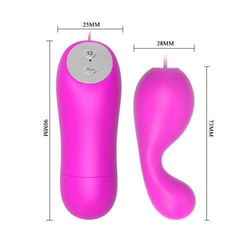 BAILE- MINI LOVE EGGS, 12 VIBRATION FUNCTIONS BAILE- MINI LOVE EGGS, 12 VIBRATION FUNCTIONS
