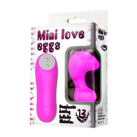 BAILE- MINI LOVE EGGS, 12 VIBRATION FUNCTIONS BAILE- MINI LOVE EGGS, 12 VIBRATION FUNCTIONS