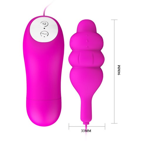 BAILE- PLEASURE SHELL, 12 VIBRATION FUNCTIONS BAILE- PLEASURE SHELL, 12 VIBRATION FUNCTIONS