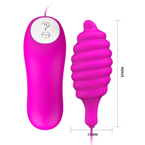 BAILE- PLEASURE SHELL, 12 VIBRATION FUNCTIONS BAILE- PLEASURE SHELL, 12 VIBRATION FUNCTIONS
