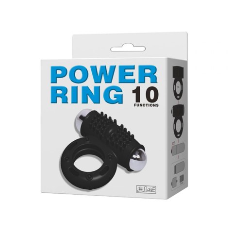 BAILE- POWET RING, 10 VIBRATION FUNCTIONS BAILE- POWET RING, 10 VIBRATION FUNCTIONS