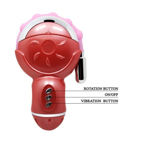 BAILE- ROLLING FUN, 12 VIBRATION FUNCTIONS 6 ROTATION FUNCTIONS BENDABLE BAILE- ROLLING FUN, 12 VIBRATION FUNCTIONS 6 ROTATION FUNCTIONS BENDABLE