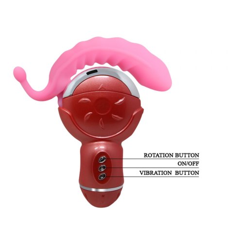 BAILE- ROLLING FUN II, 12 VIBRATION FUNCTIONS 6 ROTATION FUNCTIONS BENDABLE BAILE- ROLLING FUN II, 12 VIBRATION FUNCTIONS 6 ROTATION FUNCTIONS BENDABLE