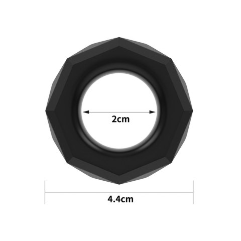 POWER PLUS COCKRING BLACK POWER PLUS COCKRING BLACK