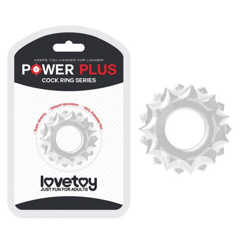 POWER PLUS COCKRING CLEAR POWER PLUS COCKRING CLEAR