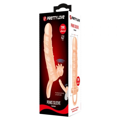 PRZEDŁUŻKA NA PENISA DUŻA GRUBA NAKŁADKA POSZERZA PRETTY LOVE-CONNOR, PENIS SLEEVE PRZEDŁUŻKA NA PENISA DUŻA GRUBA NAKŁADKA POSZERZA PRETTY LOVE-CONNOR, PENIS SLEEVE